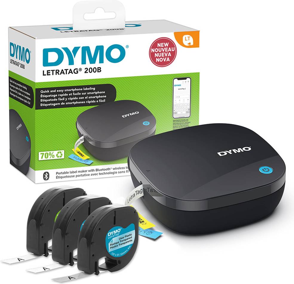 Dymo letratag DYMO LetraTag 200B Bluetooth Label Maker Pack