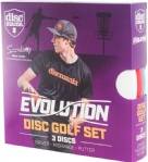 Discmania Evolution Disc Golf Set 3 st - Multicolour