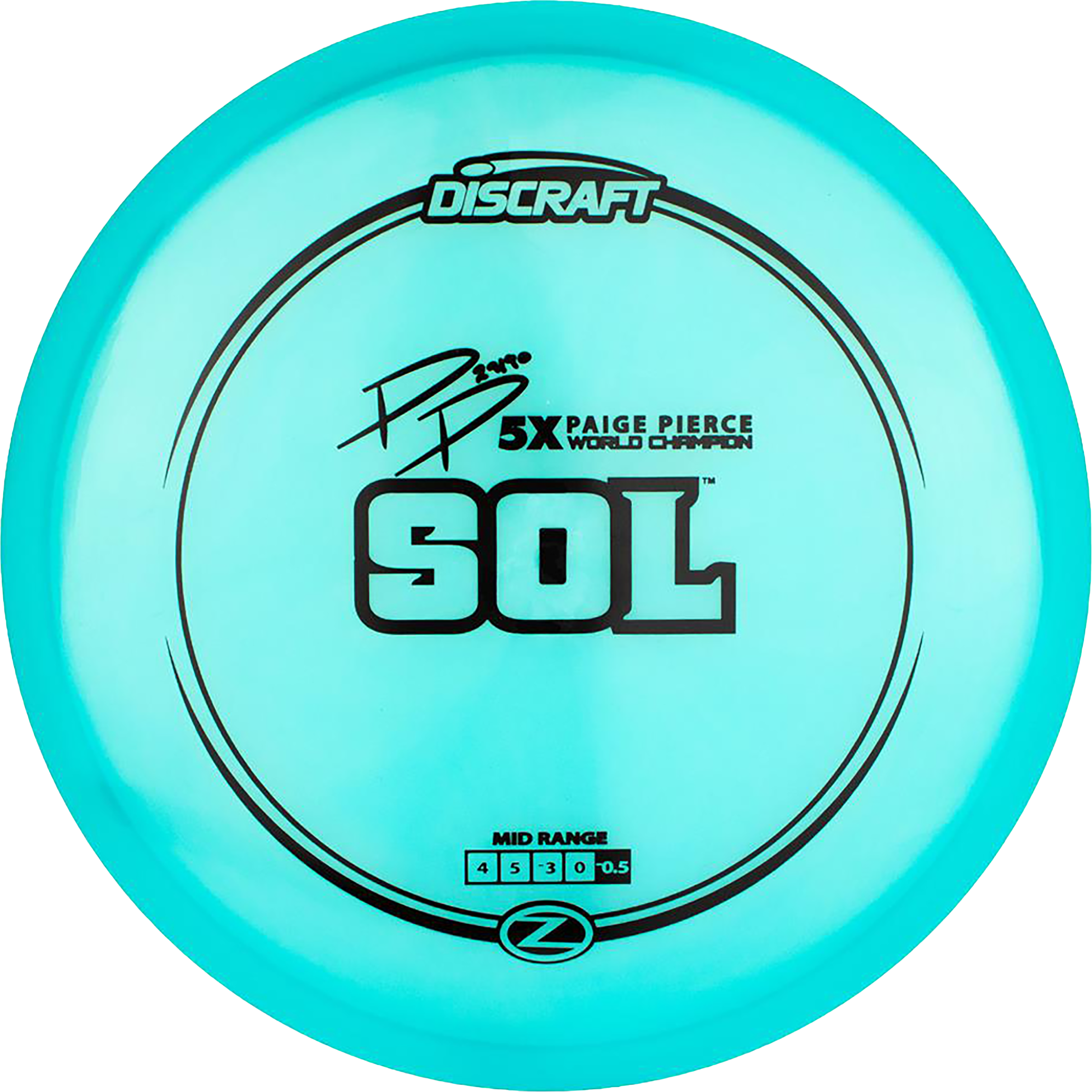 Discraft Z Sol Grønn Midrange
