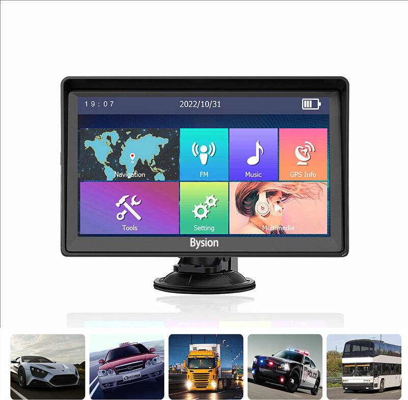 Bysion 9 Inch GPS Navigation Sat Navs