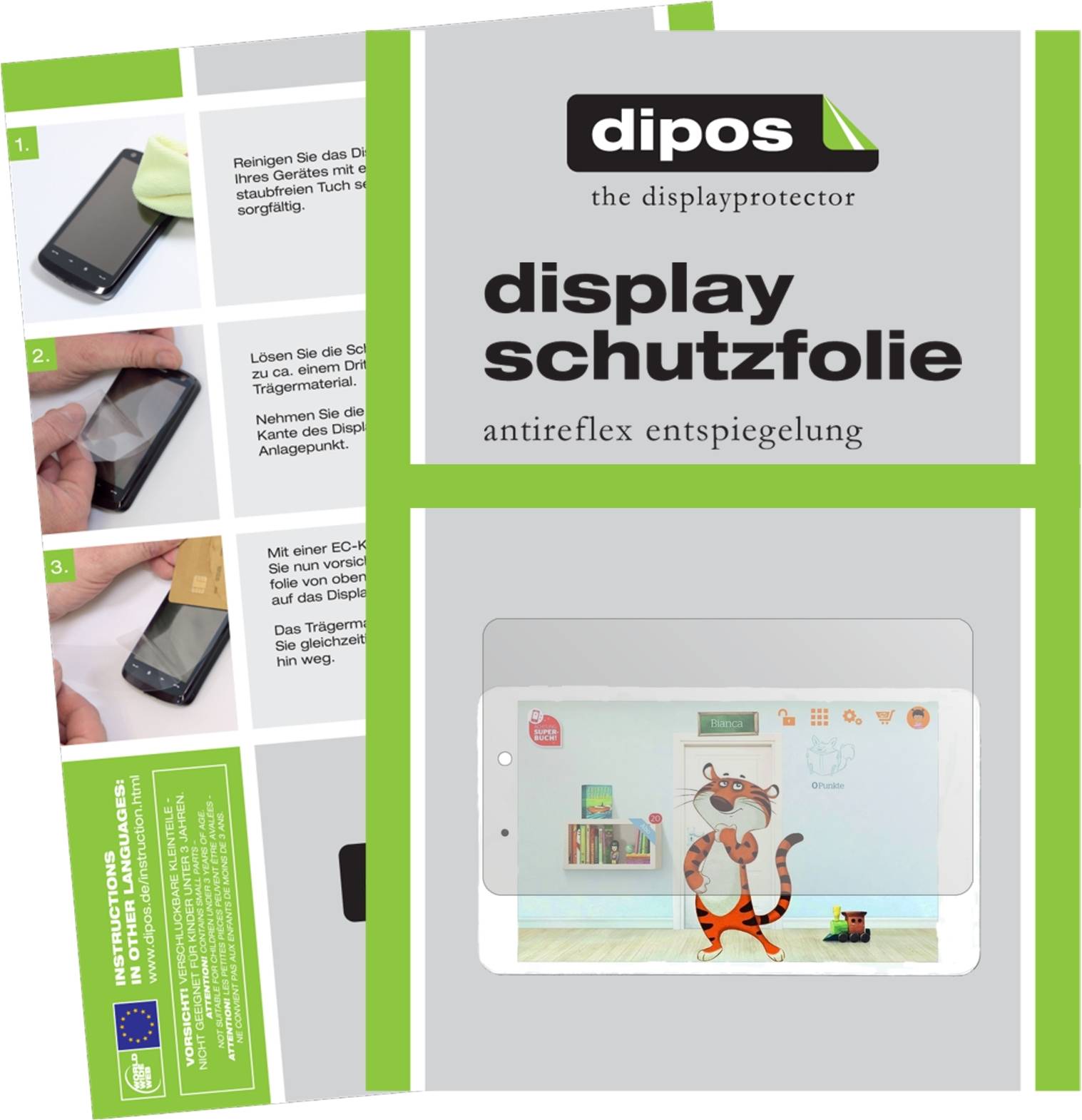 Dipos Screen Protector For Odys Tigertab