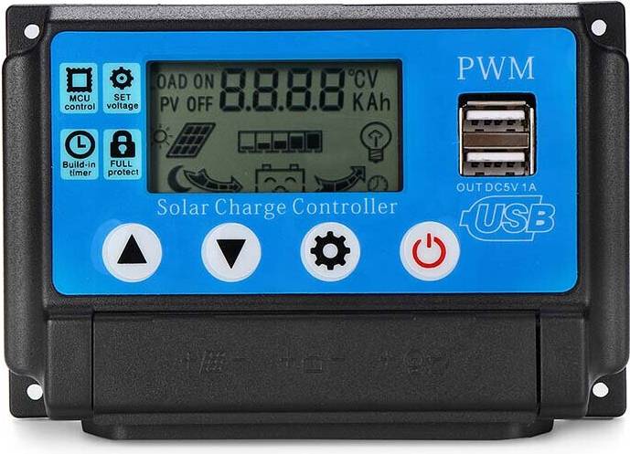 12V 24V Auto Solar Panel Charge Controller