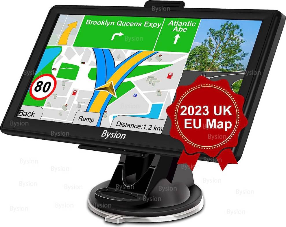Bysion 7 Inch Sat Nav GPS Navigation Device