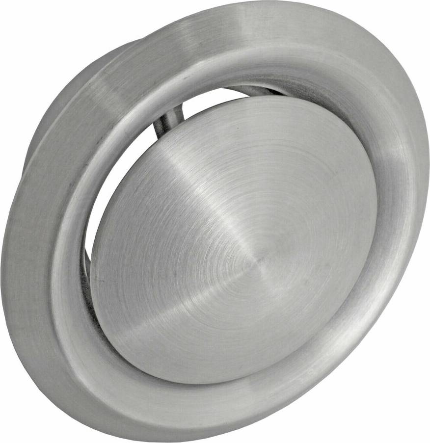 Spares2Go Stainless Steel Round Ceiling Extractor 5 Inch