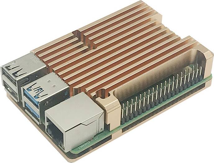 Armor Aluminium Legering Beschermhoes Raspberry Pi 4