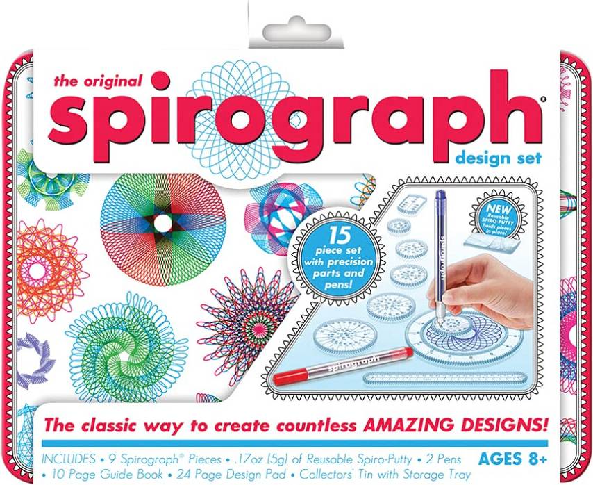 Spirograph Design Set Tin Kit