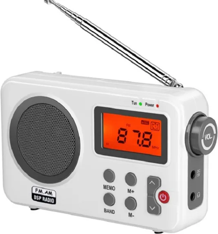 Winwin LCD Display Retro Player Stereo FM AM