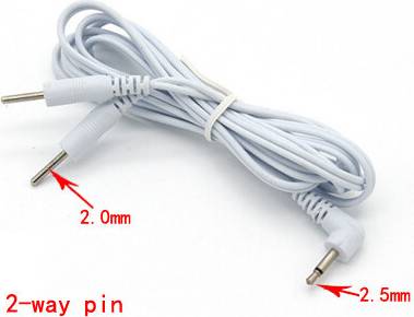A-2-Way Pin Button Plug TENS Line