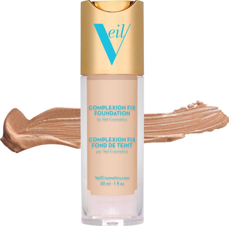 Veil Complexion Fix Liquid Foundation Buildable Coverage - Lightweight