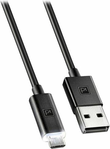 4 Ft Touch LED Micro USB Charge Sync Cable