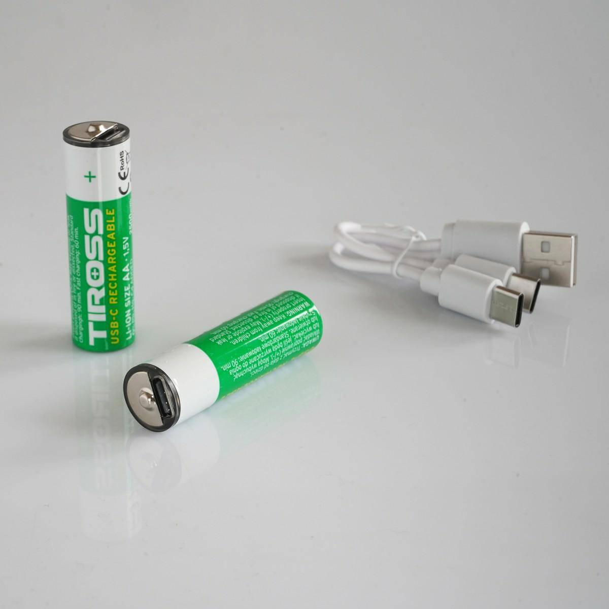 Rechargeable Battery R6 AA 2pcs