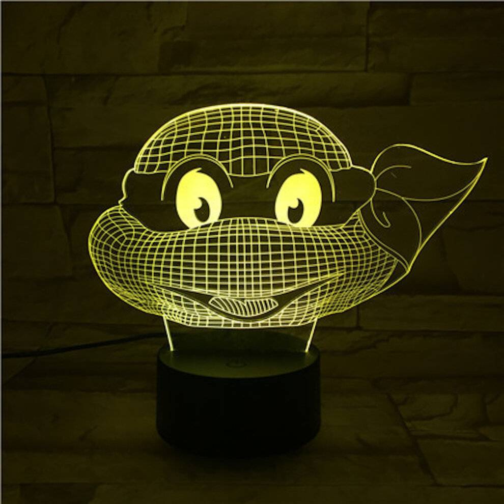 Ninja Turtle 3D LED Night Light
