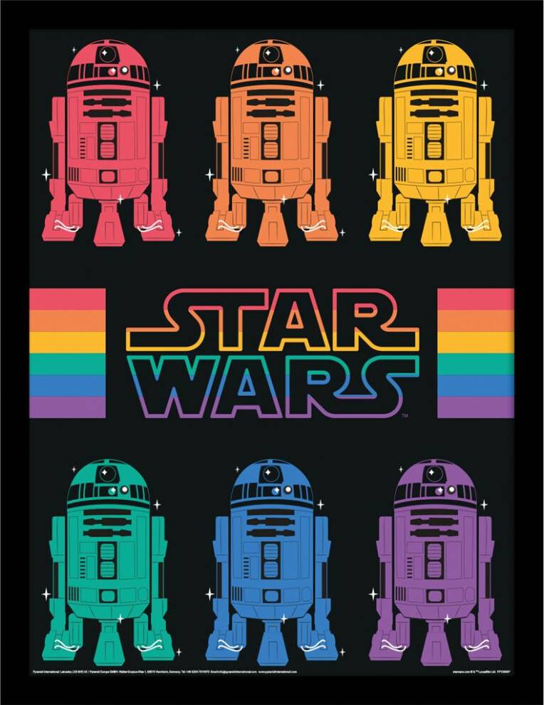 Pyramid International Pride R2D2 Rainbow Tavla