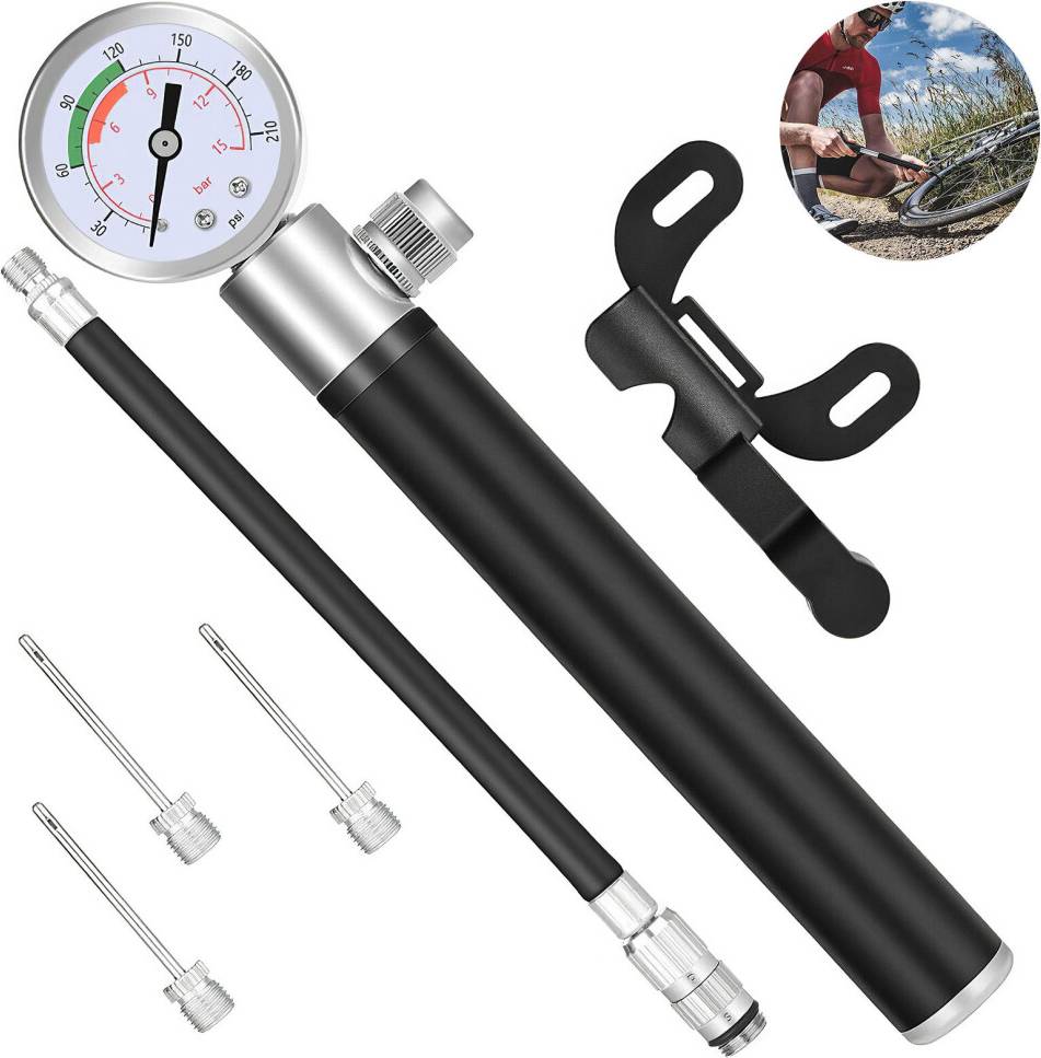 Wejoy Ball Pumps Bike Inflator Accessory Set