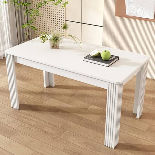 Merax Rectangular Kitchen 4 Seaters Dining Table