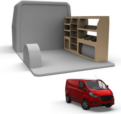 Ford transit Ford Transit Custom Plywood Racking 2013-2023