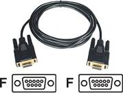Cable modem Doomsday 6Ft Null Modem Cable DB9F To DB9F Gold