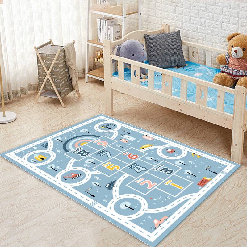 Kid Rug Carpet Playmat With Non Slip
