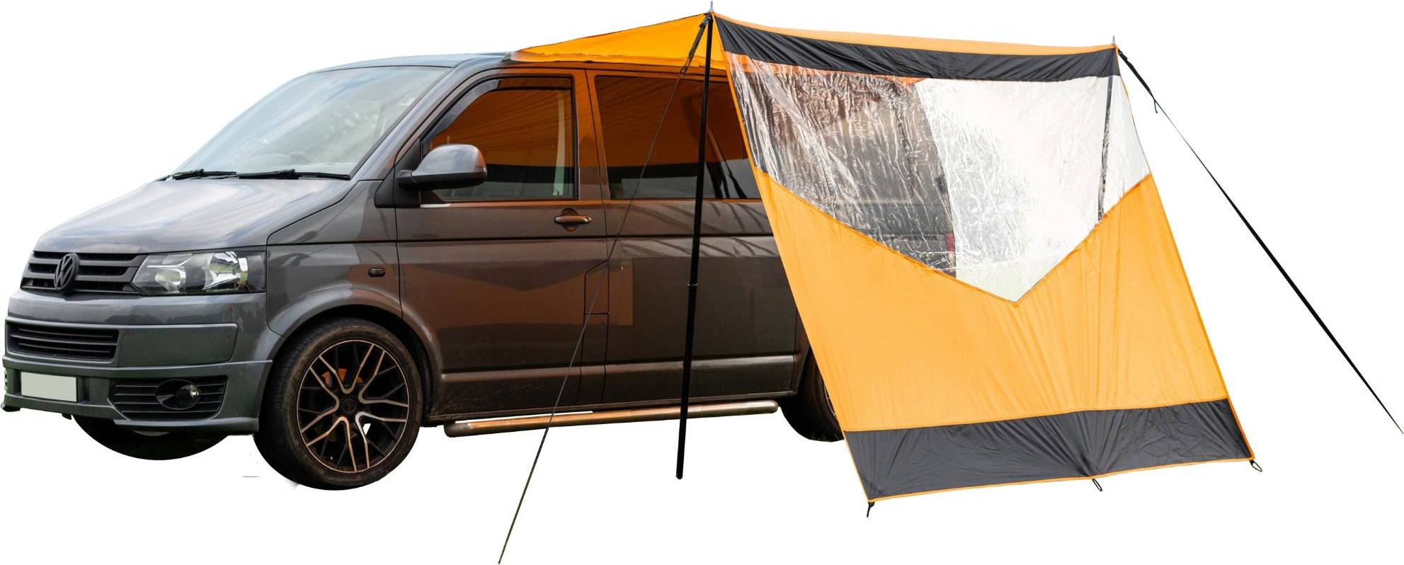Rectangle Canopy with Window Orange