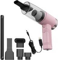 Bärbar Mini-Bildammsugare - Rosa