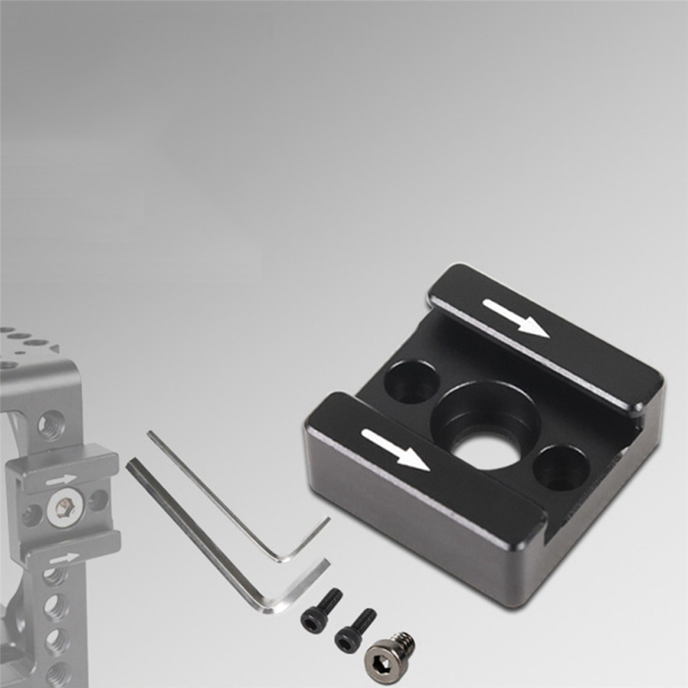 1/4 Thread Cold Shoe Mount Adapter