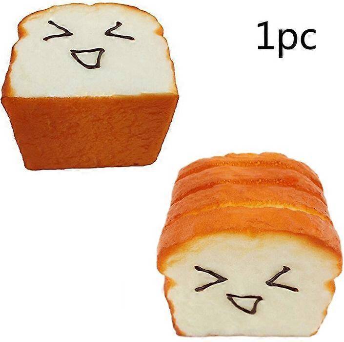 Furtalk Stress Toy Simulation Toast Fidget Props