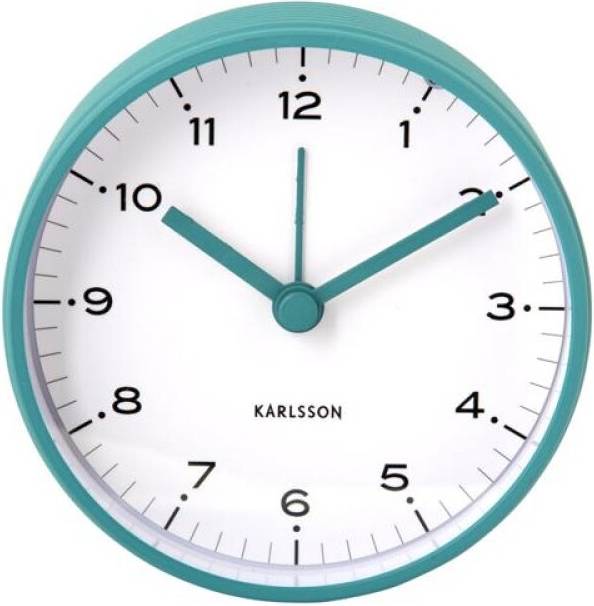 Circus Rings Blue Reloj Despertado