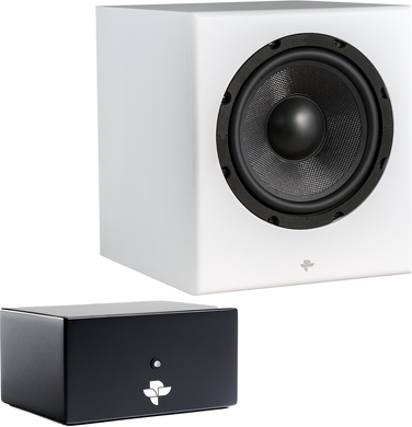 8 inch subwoofer Sub 8 Powered 8 Inch Subwoofer Bundle