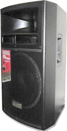 VEGAS Series Passive 15 Inch 2-Way Speaker System