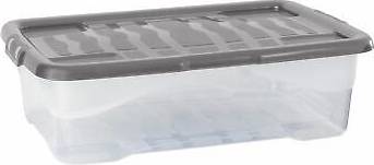 Strata Curve Plastic Stackable 5 x 30 Litres Storage Box