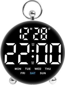 MTP Products UltraClear Multifunction LED Alarm Clock