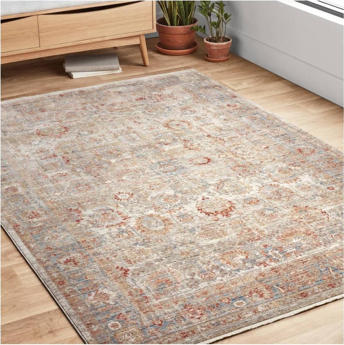Nichole Collection Traditional Inspired Area Rug