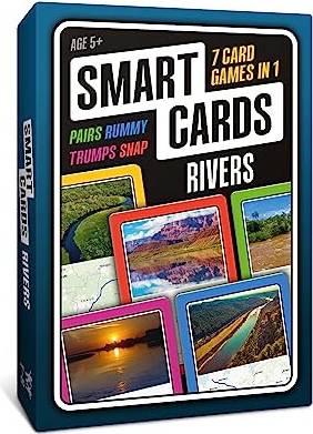 100 PICS Smart Cards Rivers 7 Games
