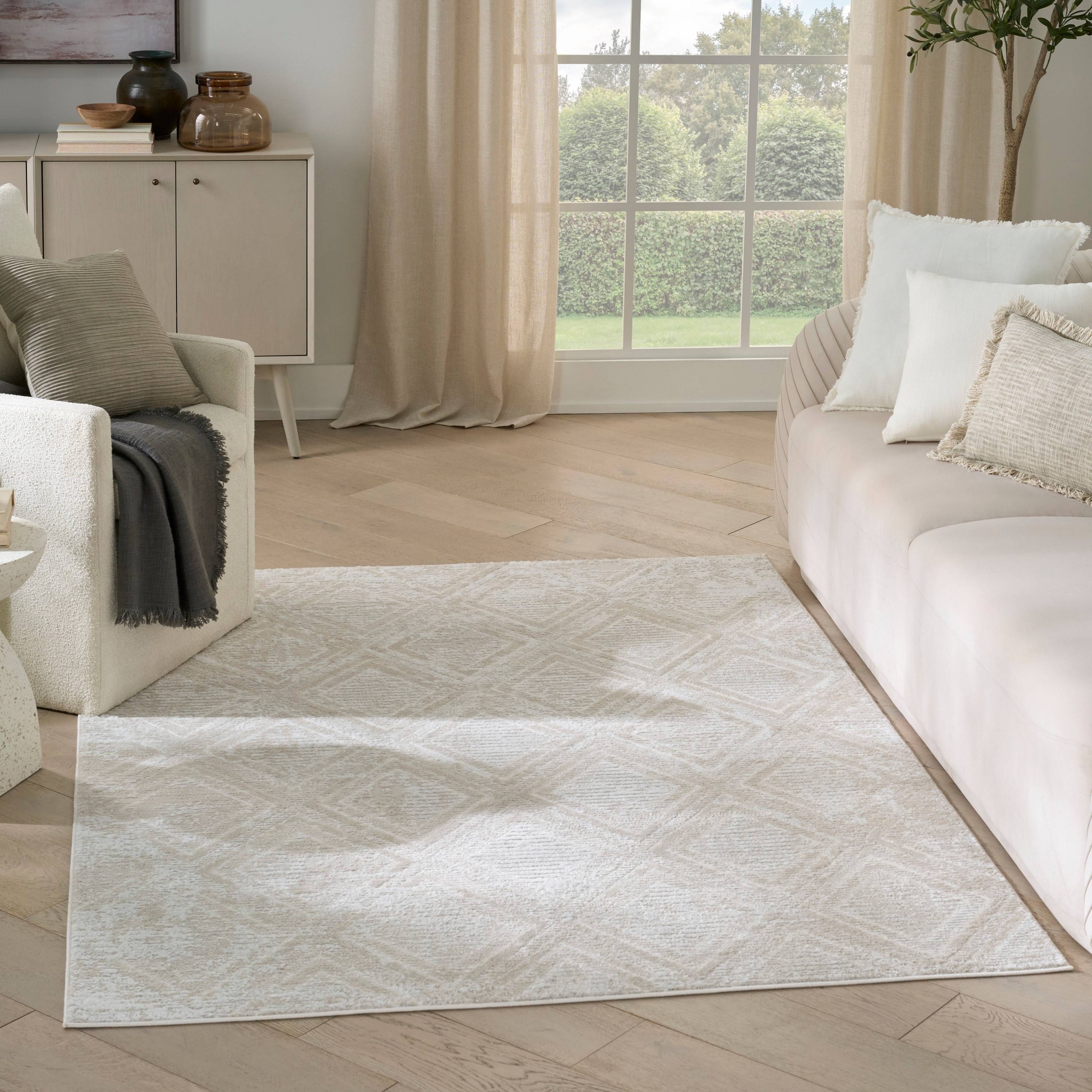 Nourison Indoor Only Diamond Area Rug