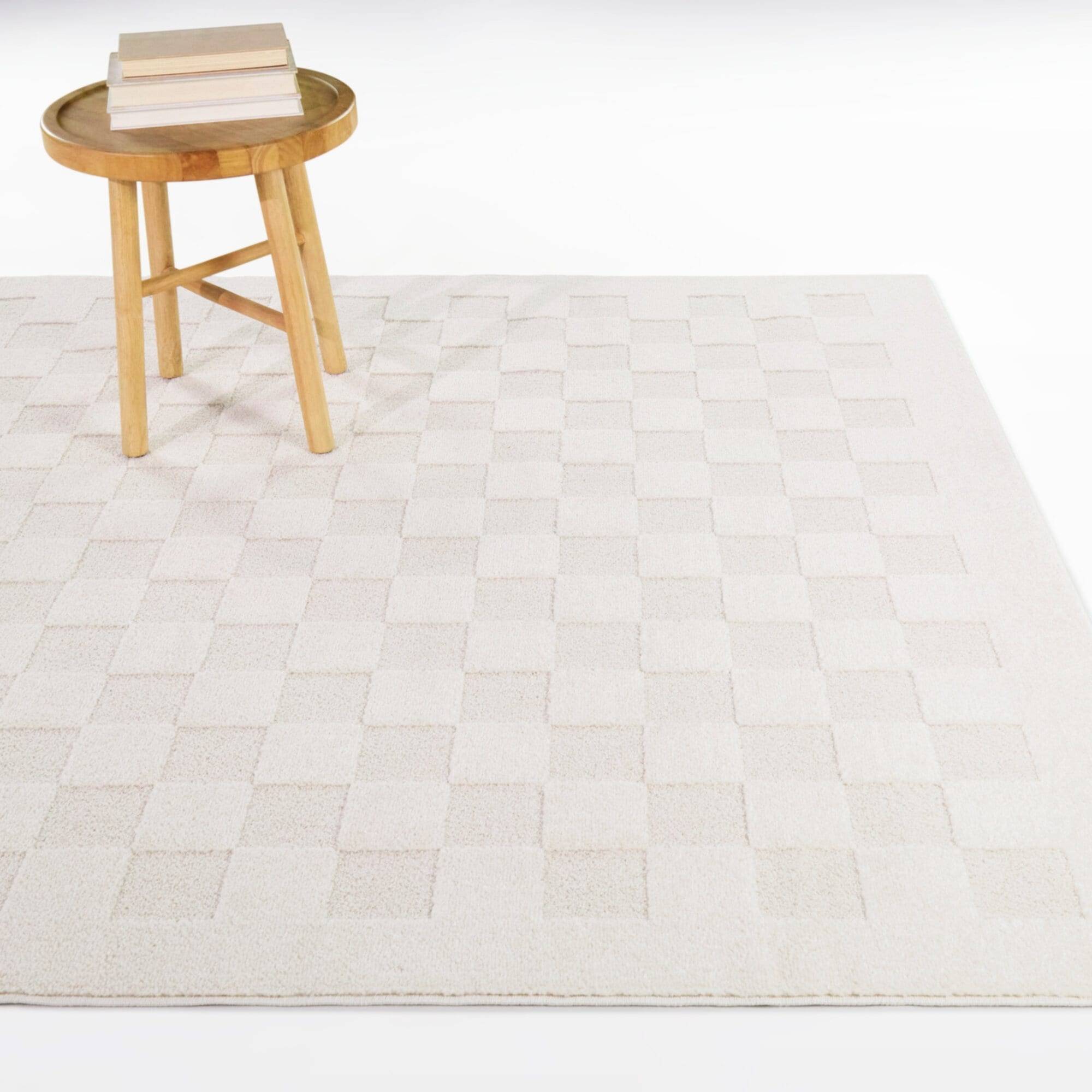 Balta Rugs Abram Checkered High-Low Indoor Outdoor Rug