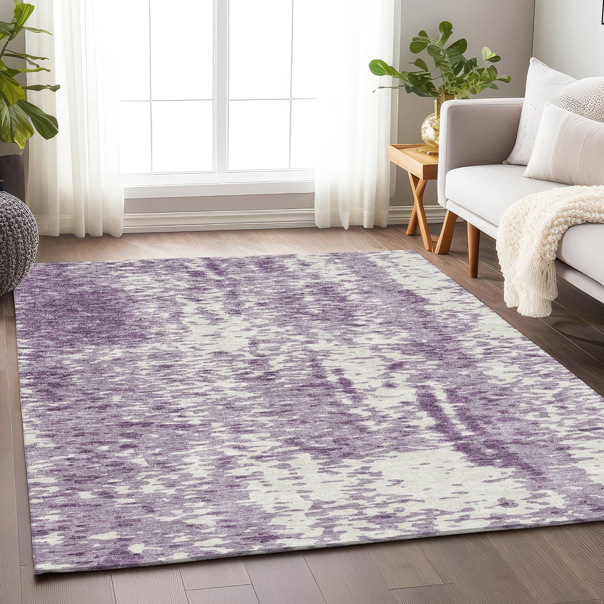 Addison Rugs Premium Washable Super Soft Abstract Rug