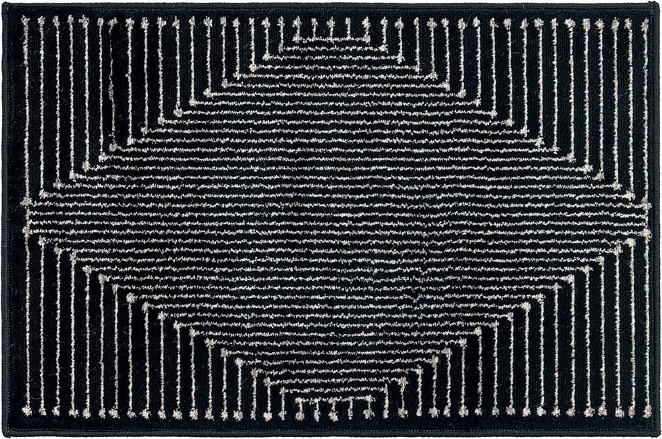 World Rug Gallery Contemporary Checkered Area
