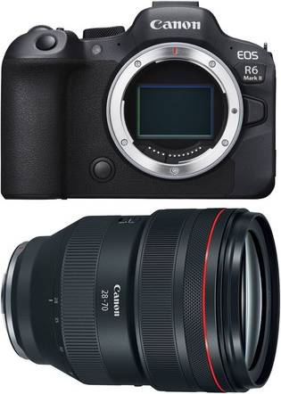 Canon r6 2 camera Canon EOS R6 II Mirrorless Camera RF28-70 2L