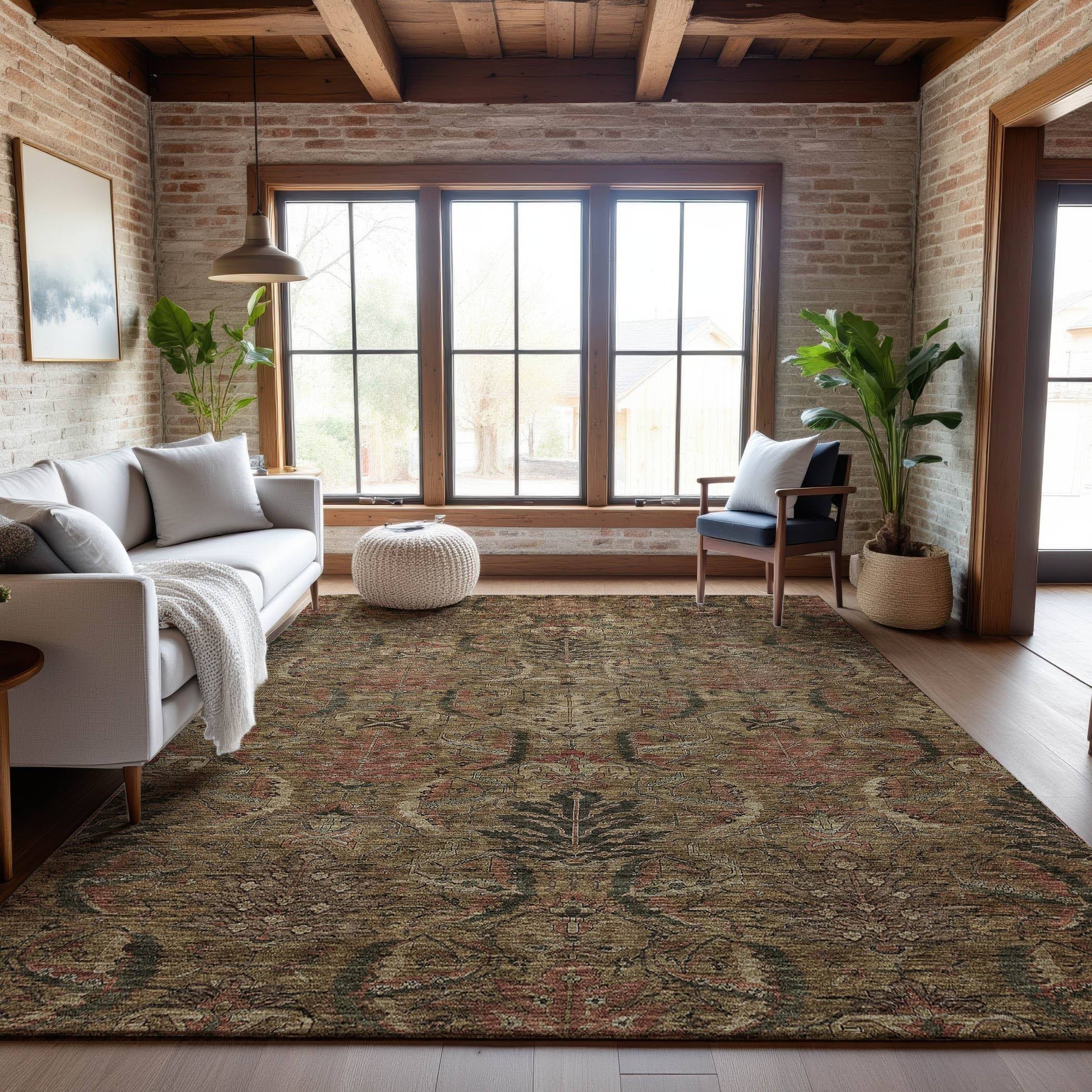Addison Rugs Premium Washable Super Soft Traditional Rug