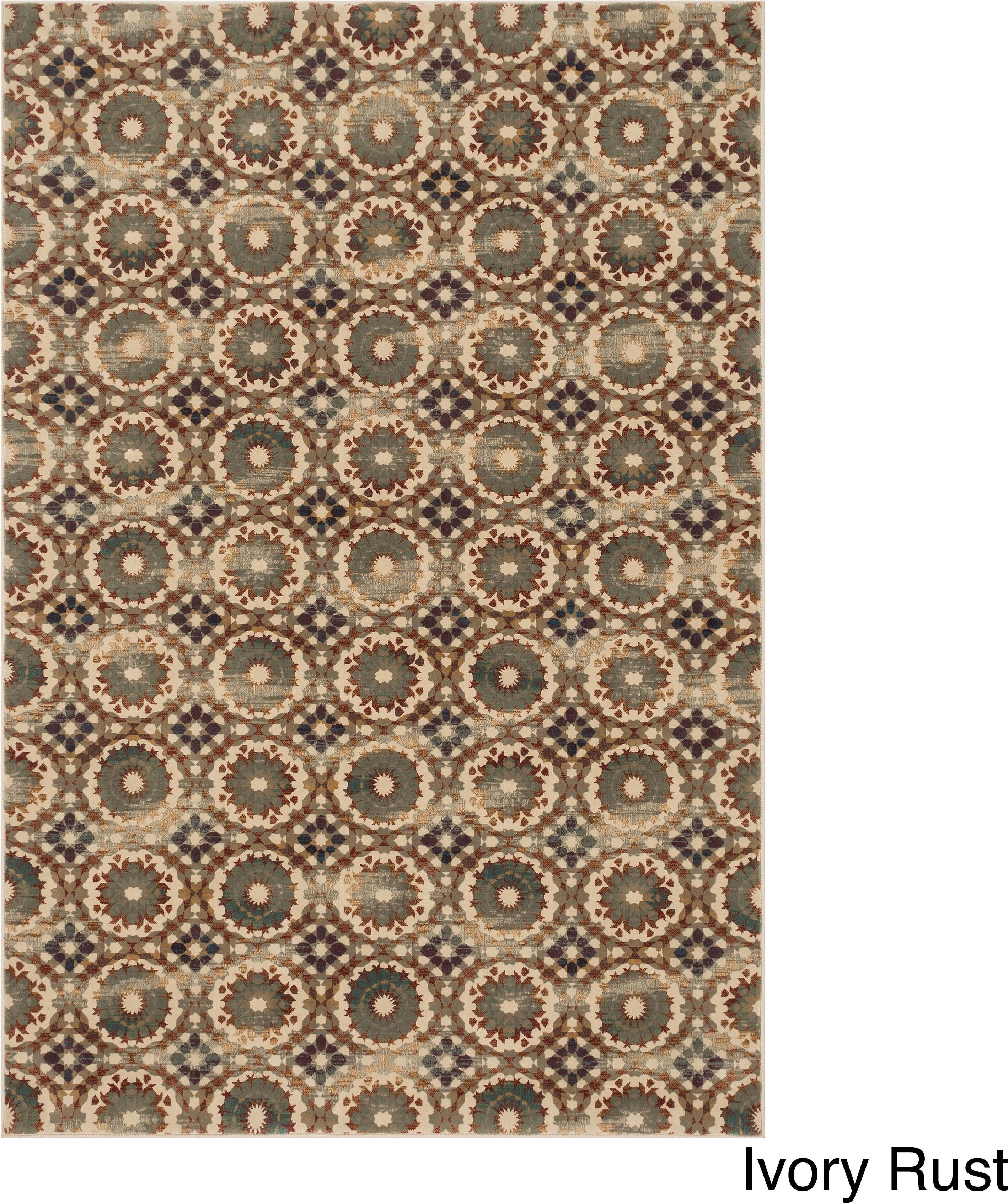 Senna Rosette Area Rug