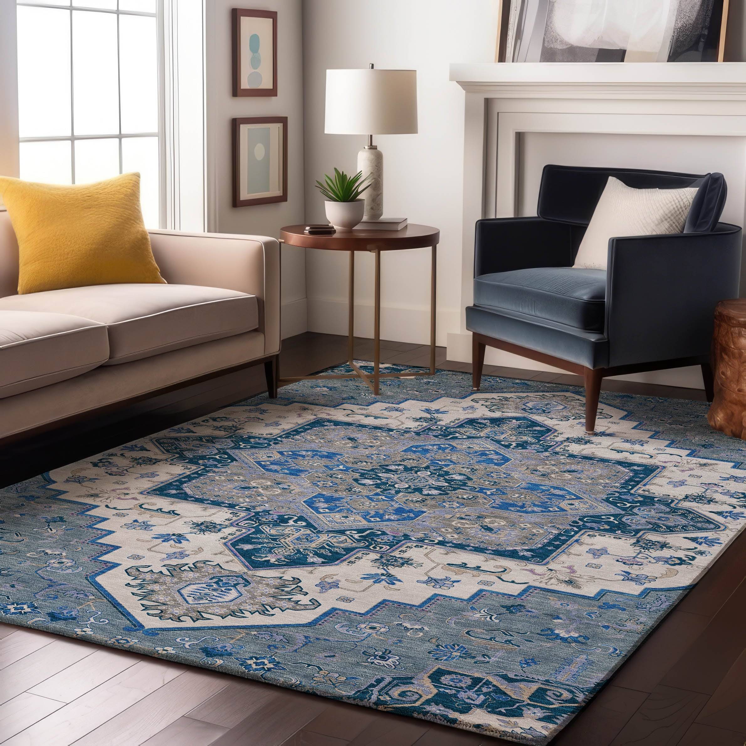 Premium Washable Super Soft Traditional Rug