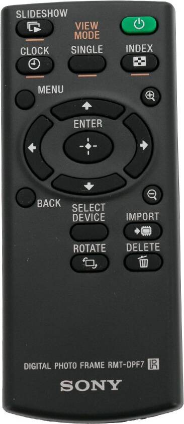 Sony RMT-DPF7 For Digital Photo Frame Remote