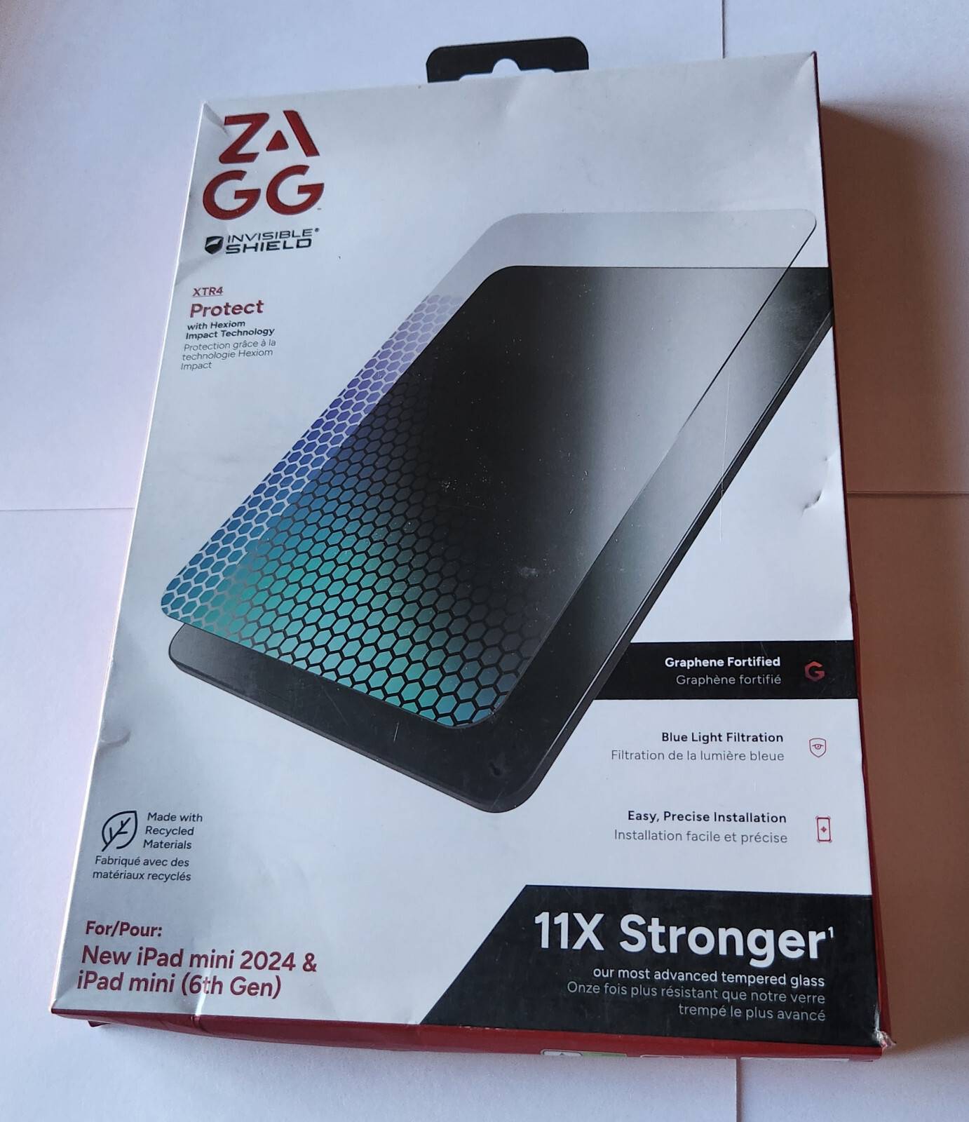 Ipad mini screen protector Zagg Invisibleshield XTR4 Screen Protector iPad Mini 6th Gen