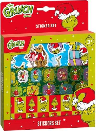 Grinch Adesive Sticker Set