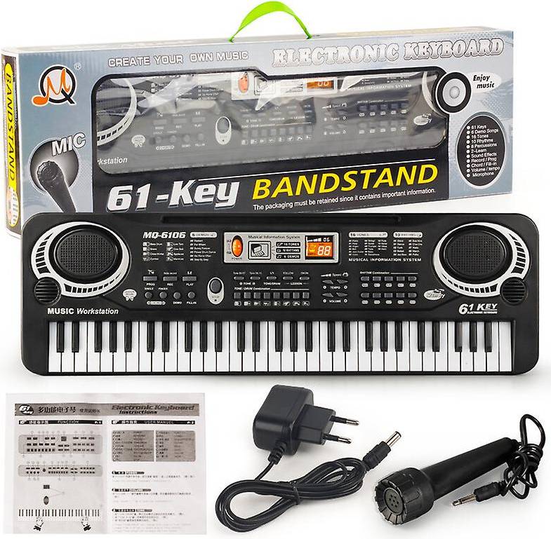 Keyboard Piano 61 Key Portable Multifunctional