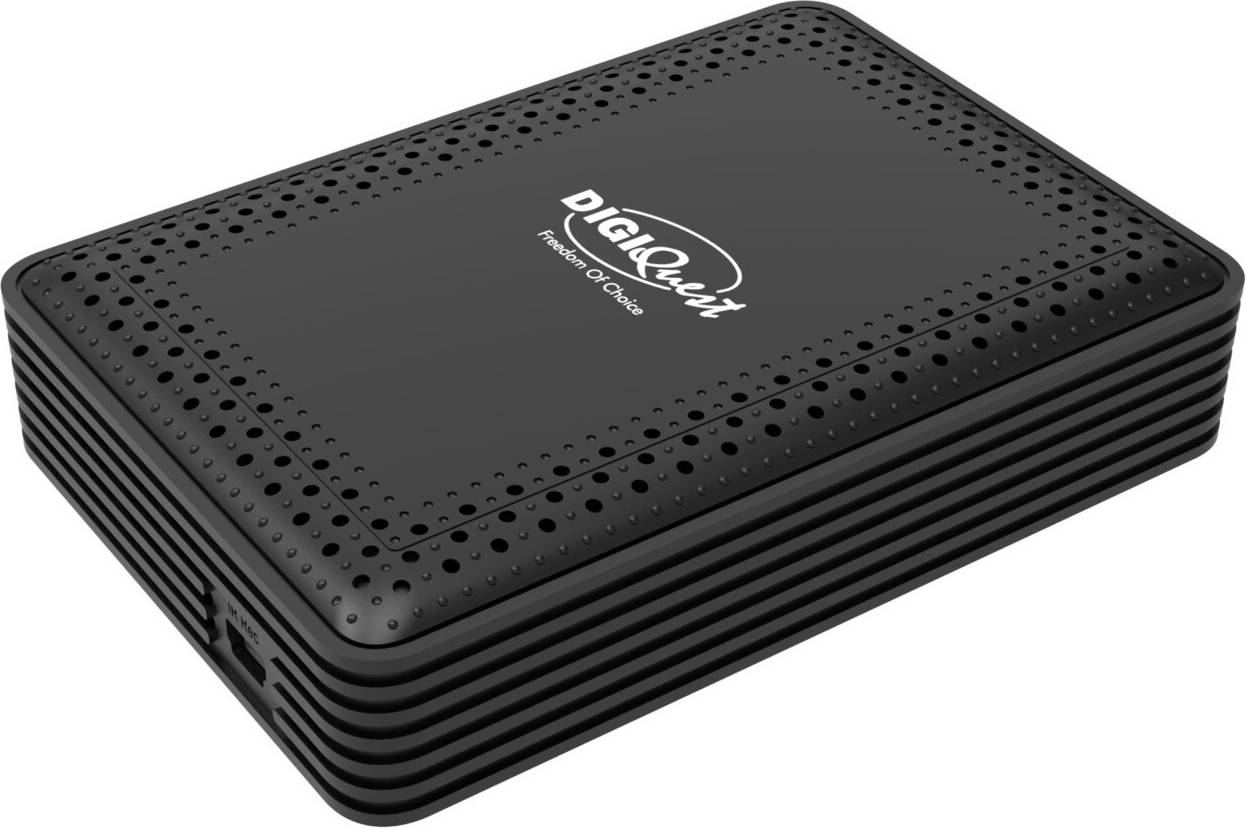 Digiquest Retro Black DVB-S2 Decoder