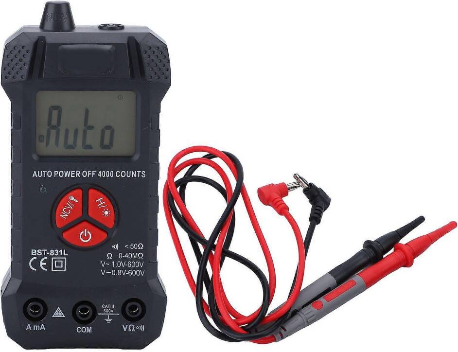 Kikidex Multimeter Intelligent Accurate LCD Range Switching Meter