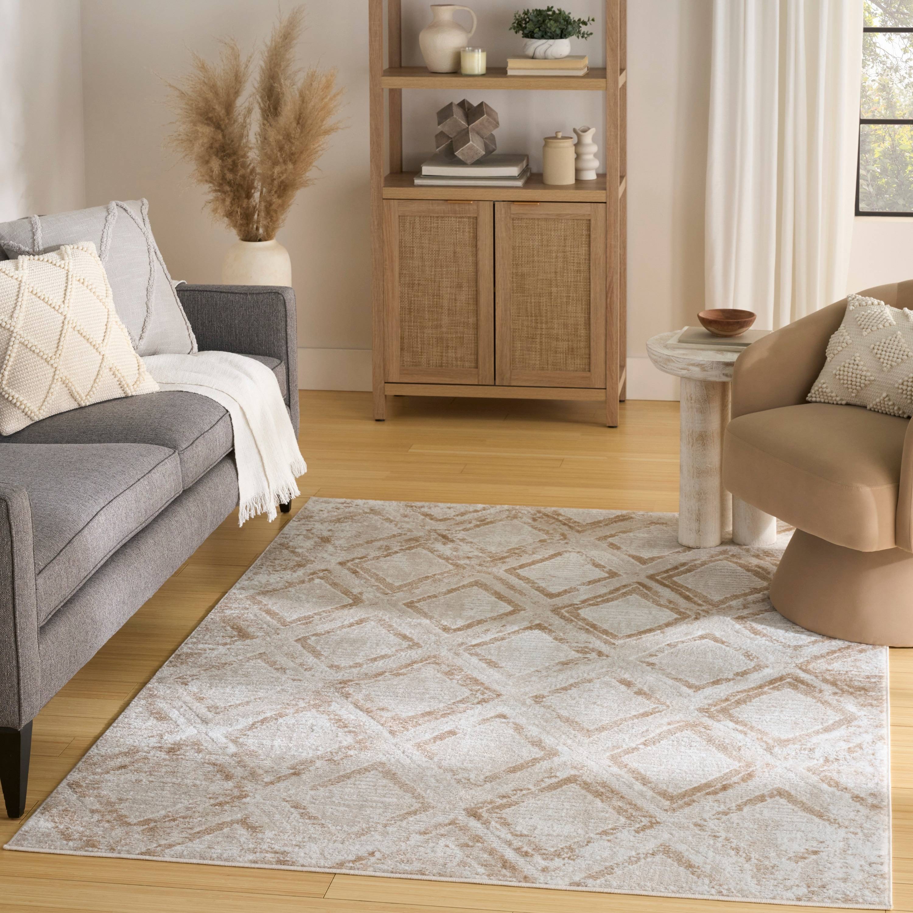 Nourison Indoor Only Diamond Area Rug