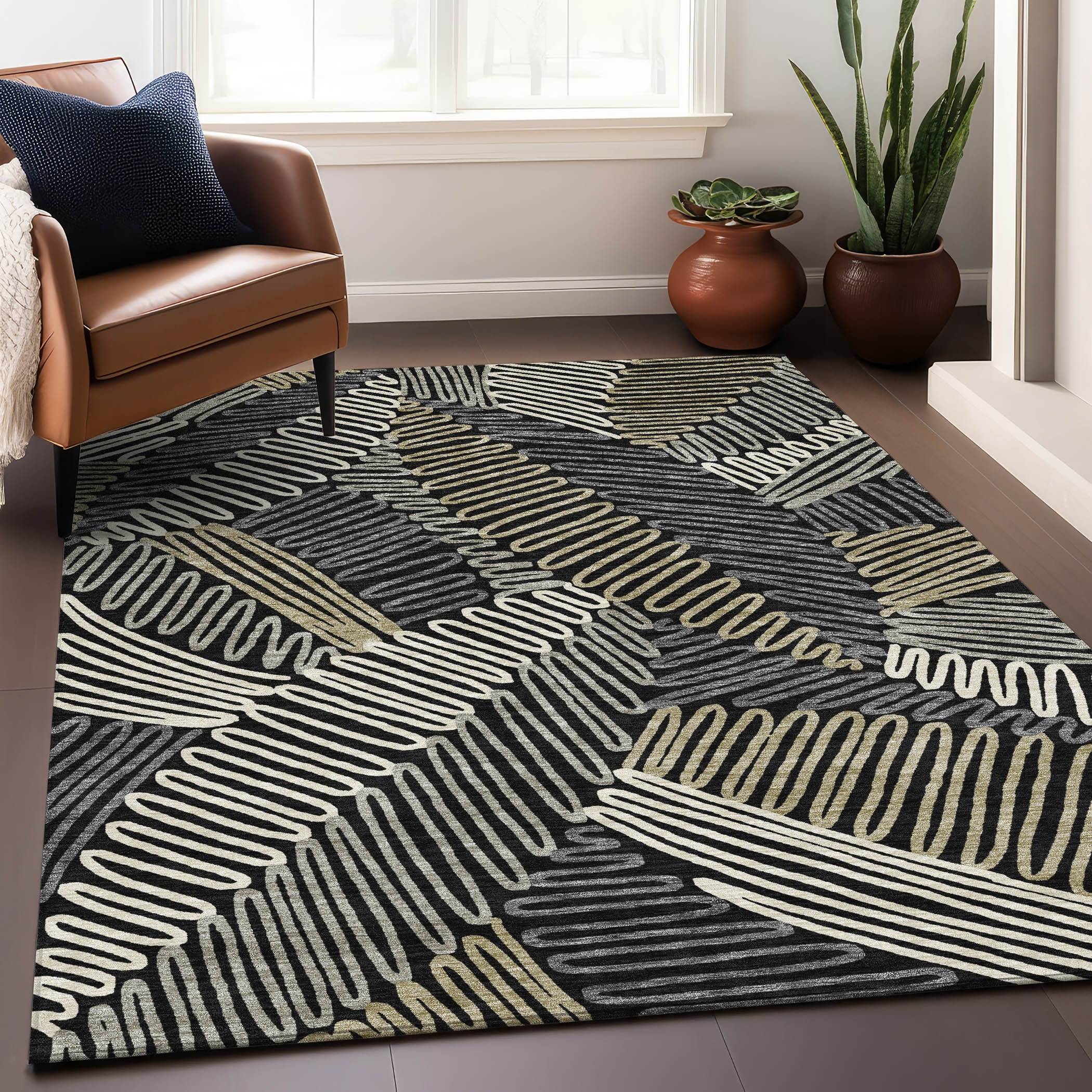Addison Rugs Premium Washable Super Soft Contemporary Rug