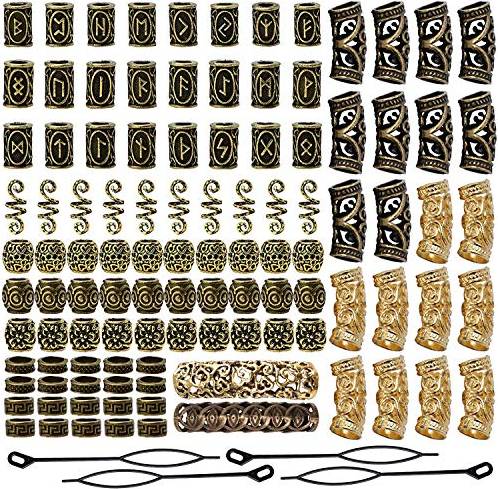 Viking Rune Beads Set